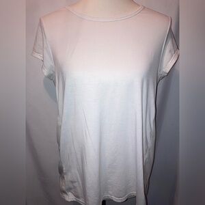 All in Motion White Short Sleeve Tee